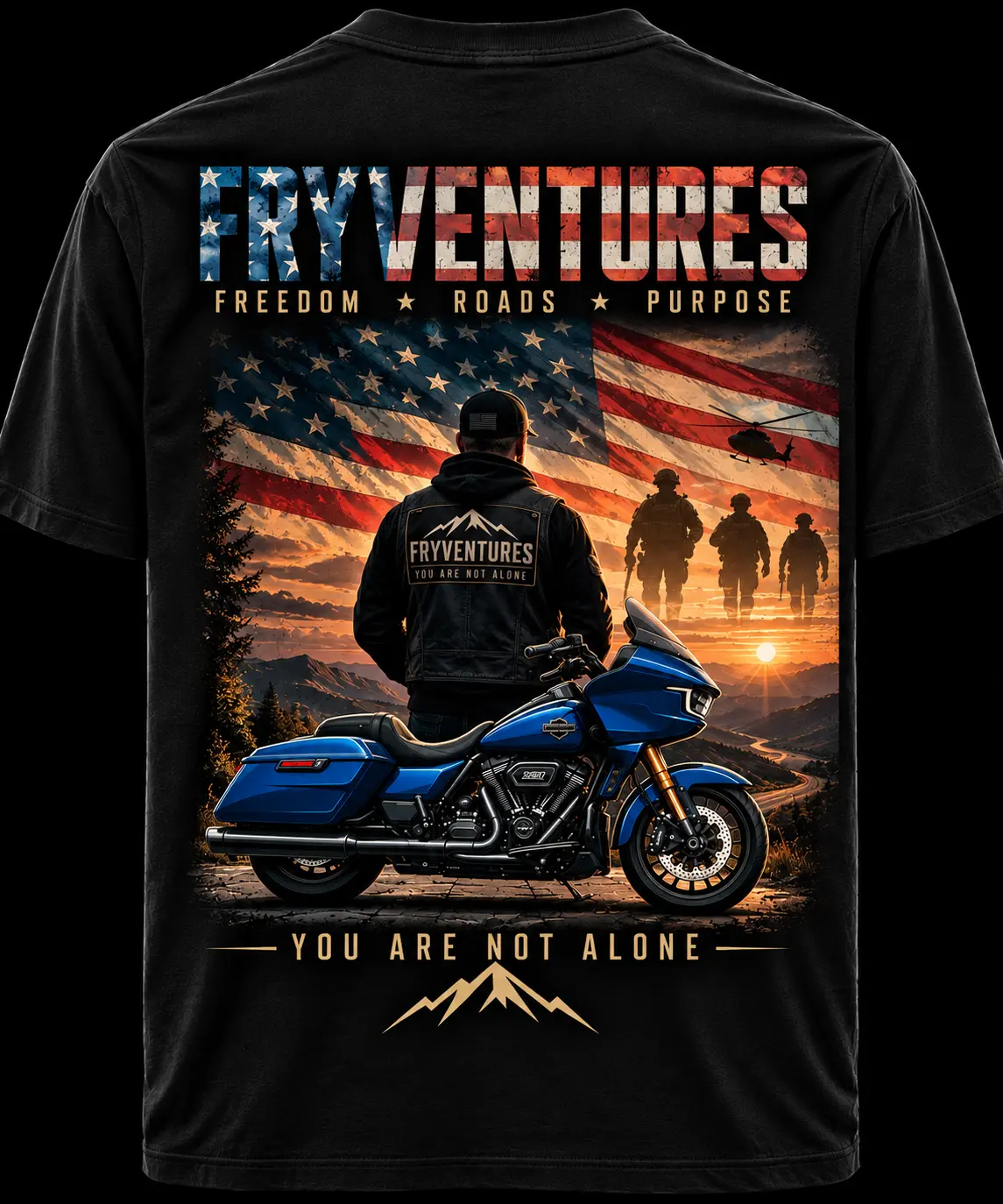 Approved FryVentures Freedom Roads Purpose shirt