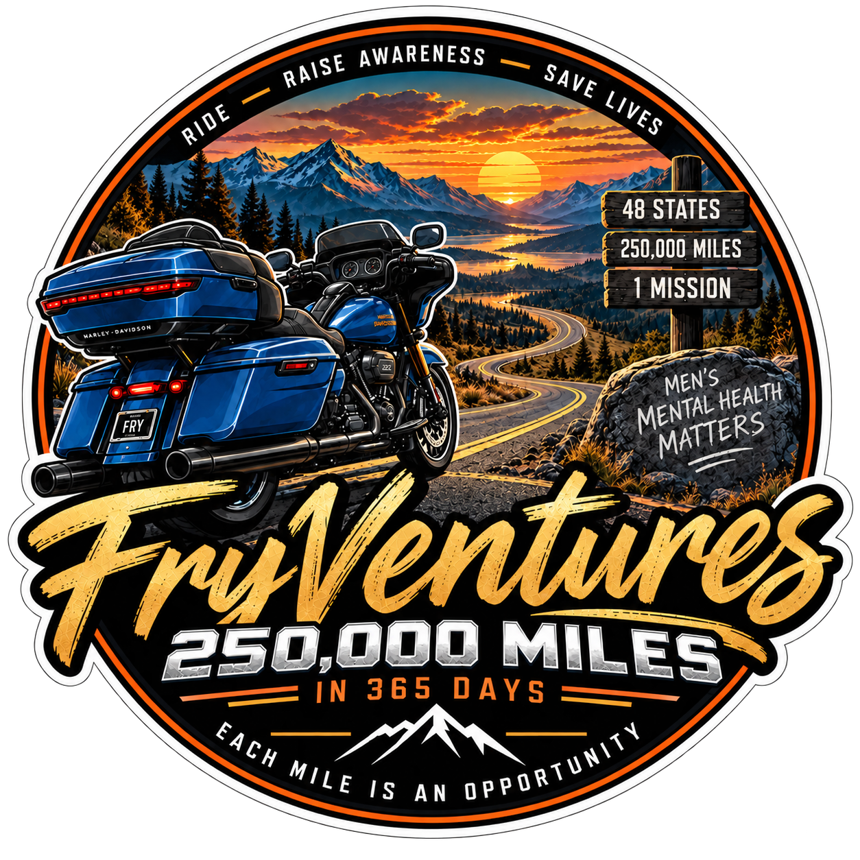 FryVentures forest challenge badge
